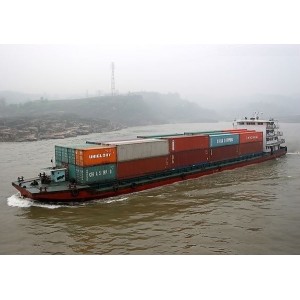 Inland river container ship